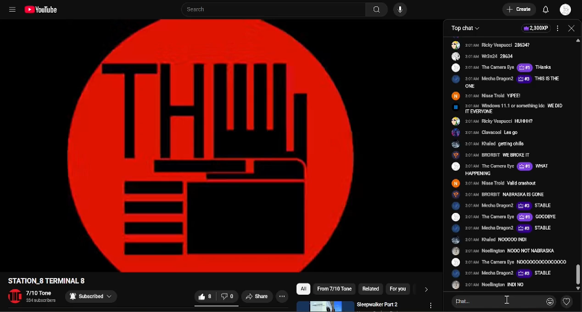 TTH logo after INDI was found