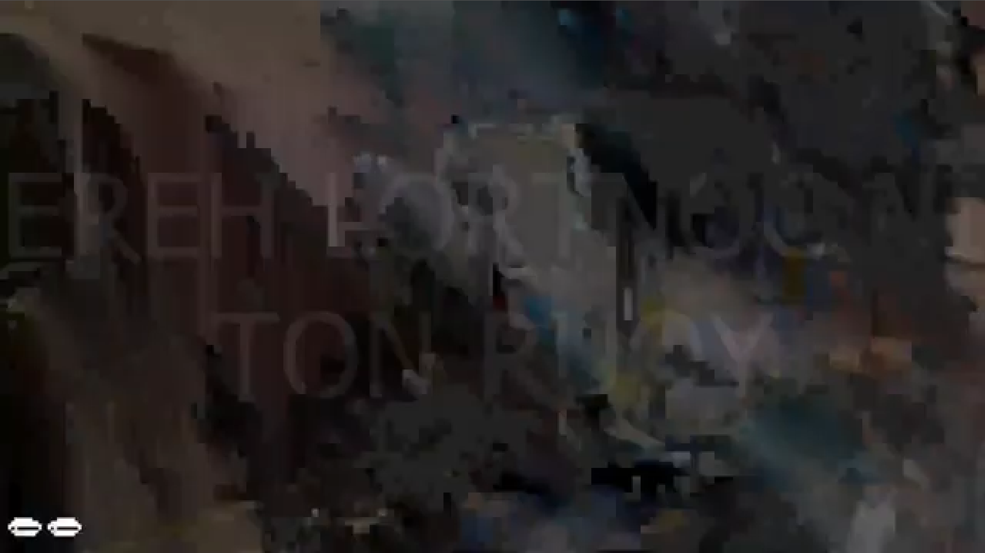 The Eyes in the corner of the screen of "Hello" video